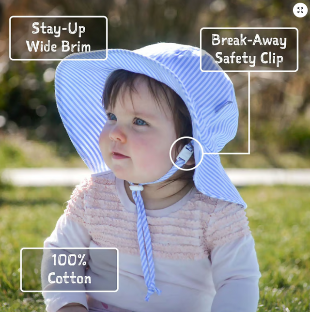 JAN&JUL Kids Cotton Floppy Hats | Birdie