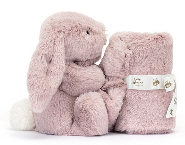 Bashful Luxe Bunny Rosa Soother