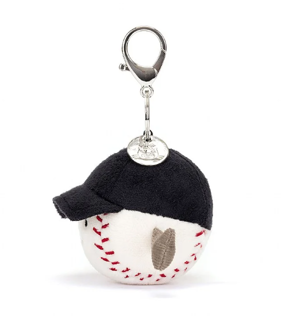 Jellycat Amuseable Sports Baseball Bag Charm