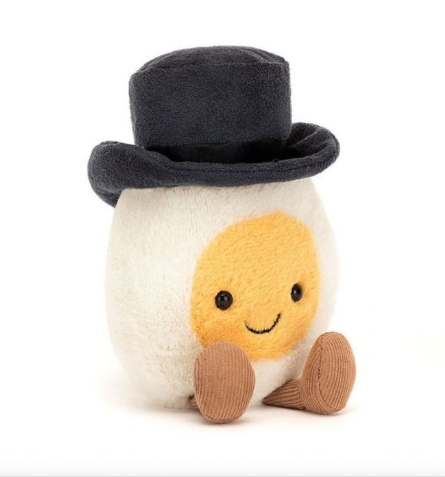 Jellycat Amuseable Boiled Egg Groom – Mini Dreamers Canada