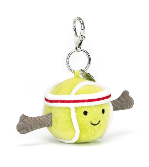 Jellycat Amuseables Sports Tennis Bag Charm