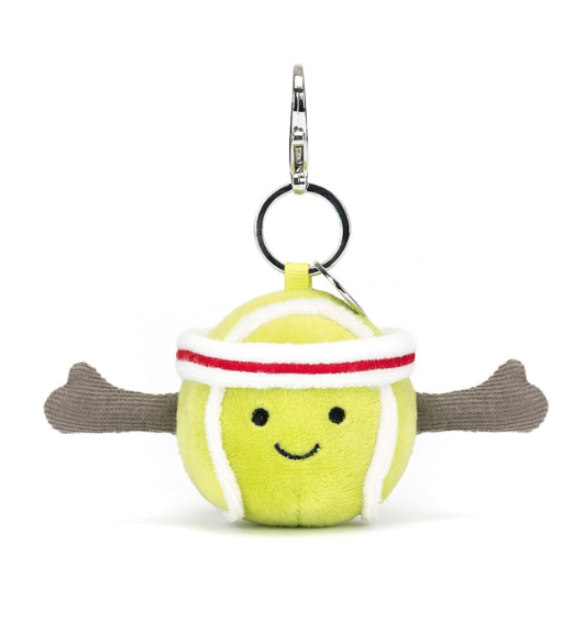 Jellycat Amuseables Sports Tennis Bag Charm