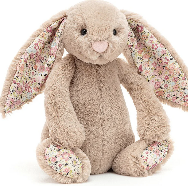 Jellycat bashful blossom bea beige little