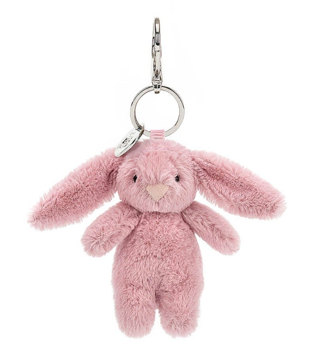 Jellycat Bashful Bunny Tulip Bag Charm