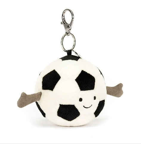 Jellycat Amuseable Sports Soccer Bag Charm