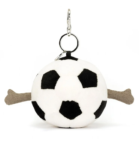 Jellycat Amuseable Sports Soccer Bag Charm