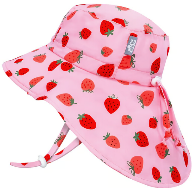 Jan & Jul Aqua-Dry Adventure Hat - Pink Strawberry