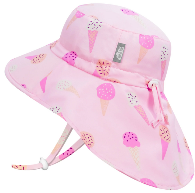 Jan & Jul Aqua Dry Adventure Hat - Pink Ice Cream