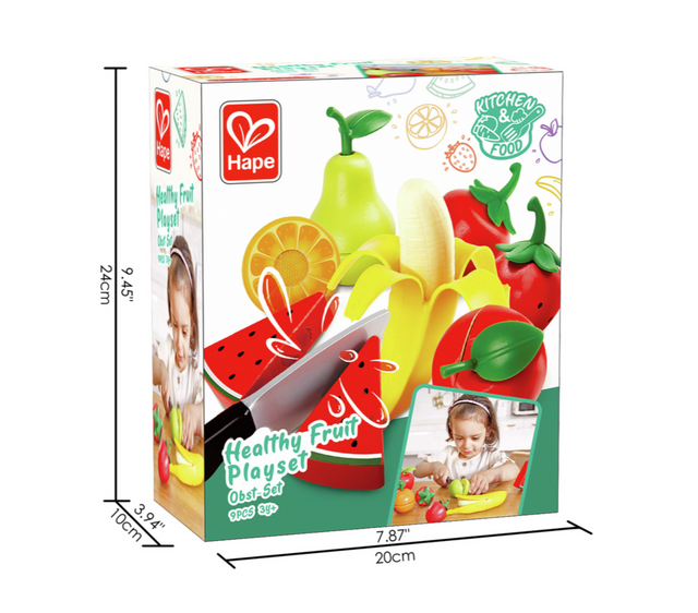 Hape Healthy Fruit Playset