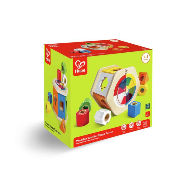 Hape Wooden Wonder Shape Sorter