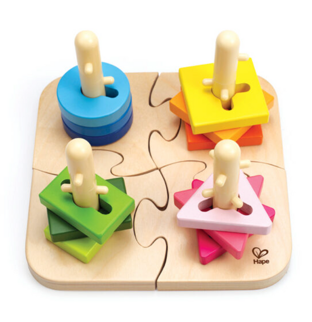 CREATIVE PEG PUZZLE – HAPE