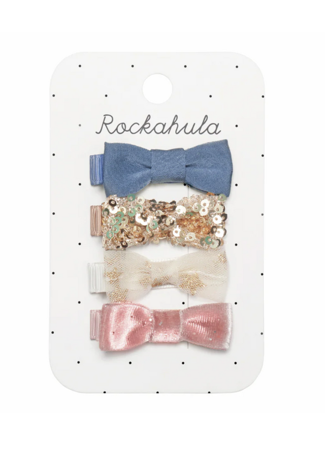 Rockahula Enchanted Mini Bow Clip Set