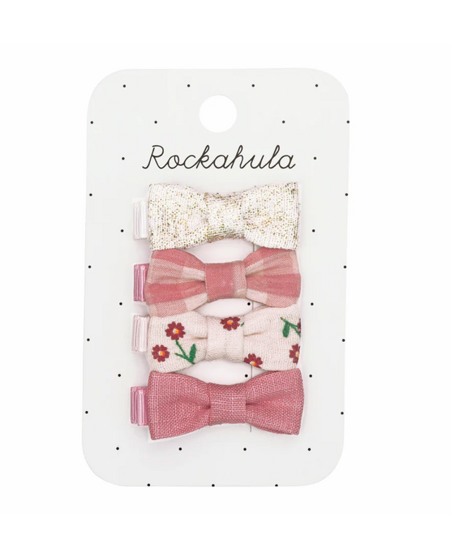 Rockahula Wildflower Mini Bow Clip Set