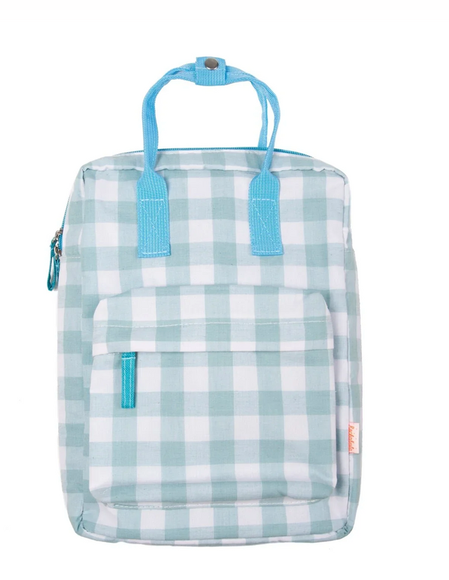 Rockahula Retro Check Backpack - Green