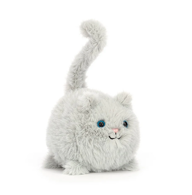 Jellycat Grey Kitten Caboodle