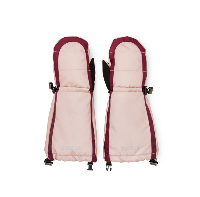 Stonz Kids Mitts - Accent Ruby/ Haze pink