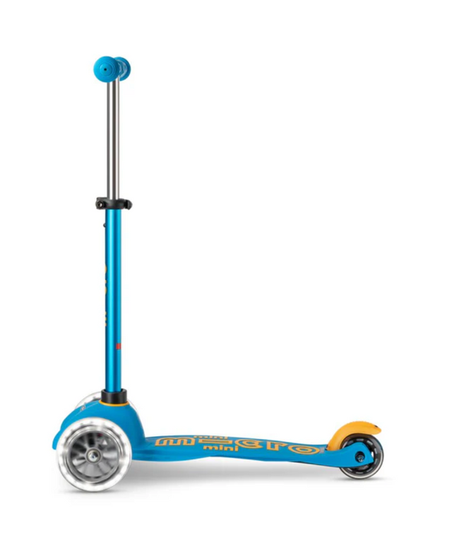 Micro Mini LED Scooter - Ocean Blue