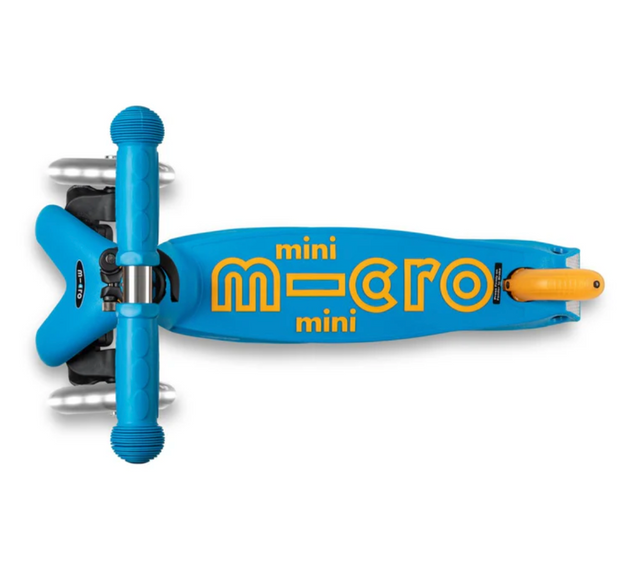 Micro Mini LED Scooter - Ocean Blue