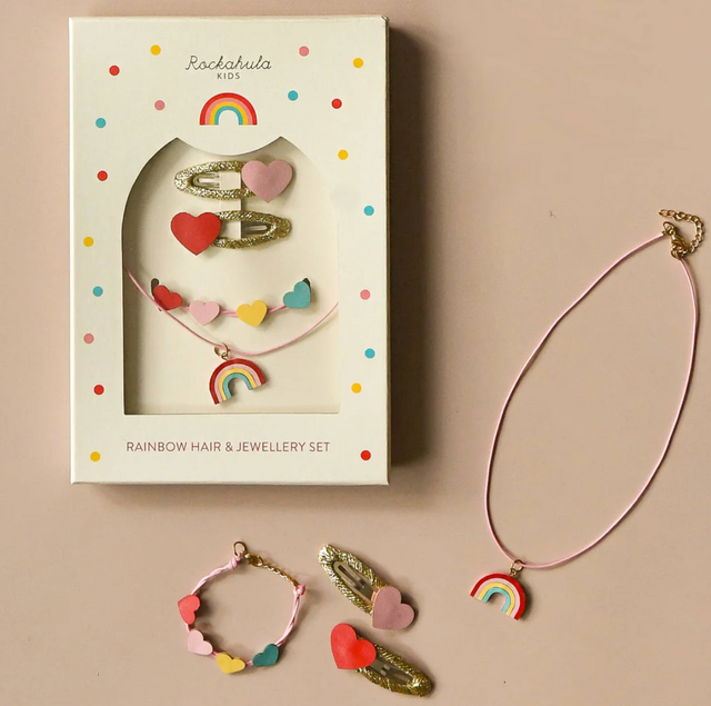 Rockahula Vintage Rainbow Hair & Jewellery Set