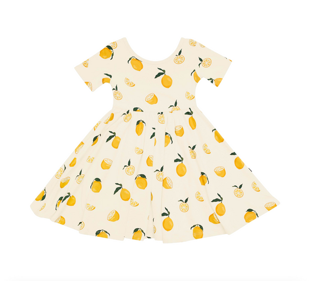 kyte Pocket dress - Lemon