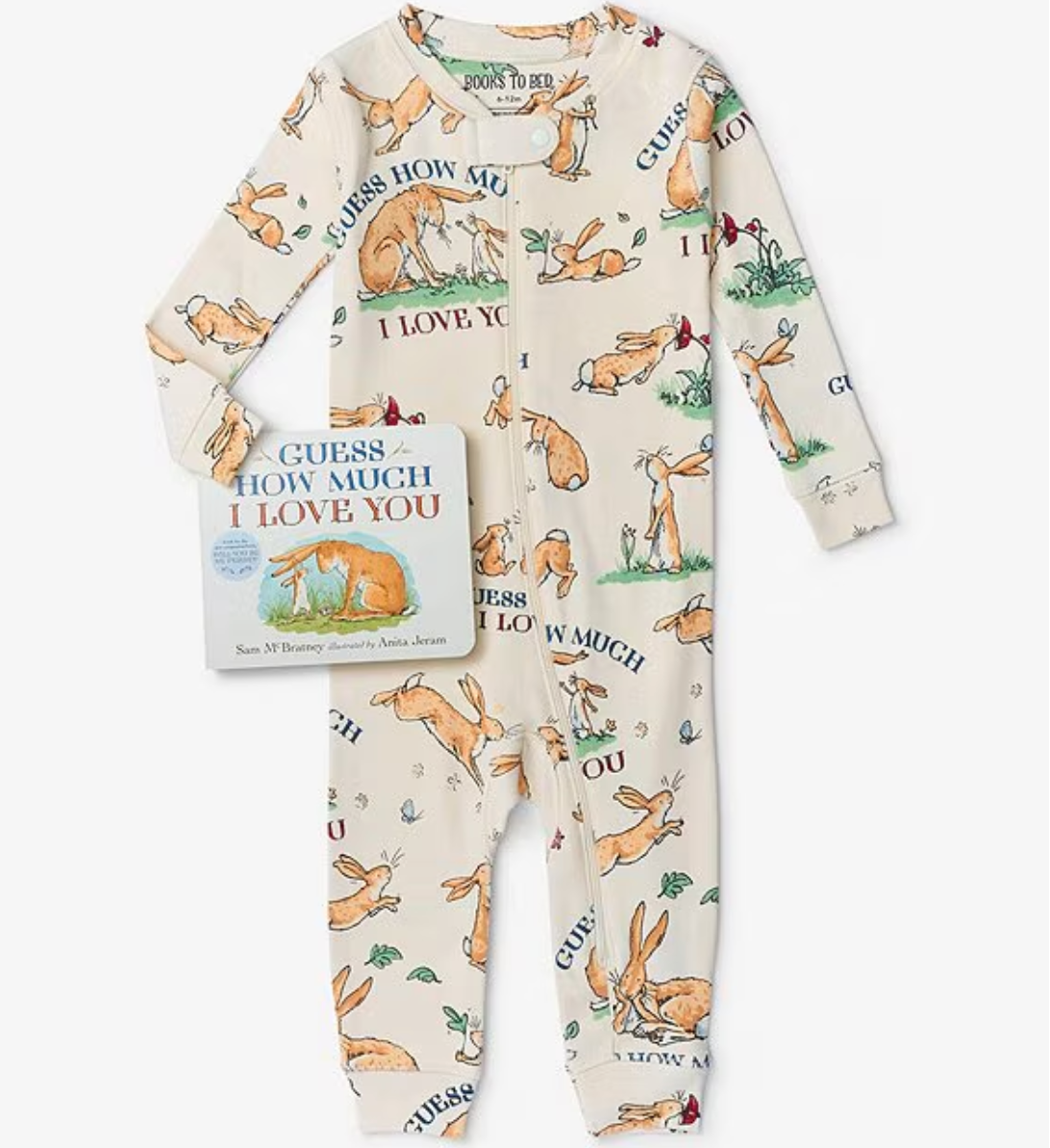 Books to Bed Guess How Much I Love You Book & Pajama Set (Copy)