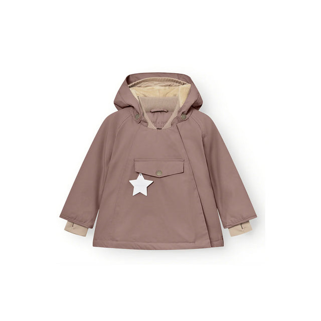 Mini A Ture MATWANG fleece lined winter jacket - Plum