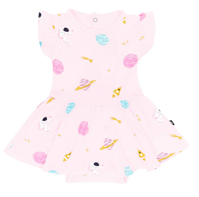 kyte baby twirl bodysuit dress - Sakura Space