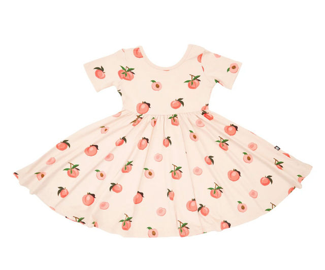 kyte twirl dress - Peach