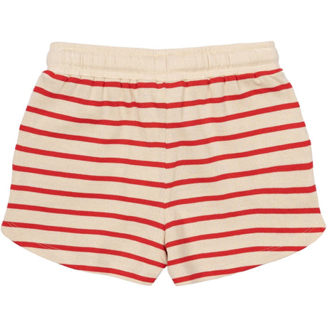 The New Siblings TNNil Shorts - Poppy Red Striped