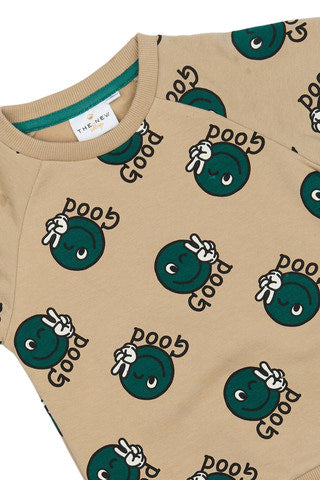 Phil Sweatshirt - HUMUS AOP