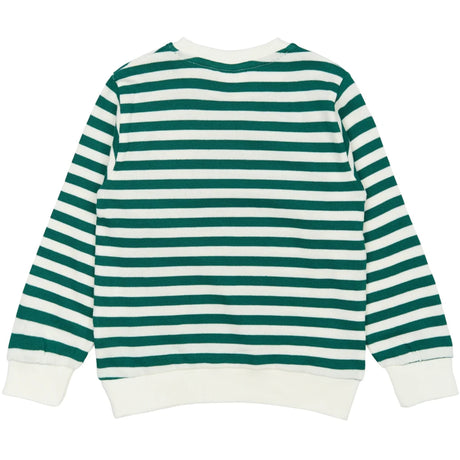 TNSTPer Sweatshirt - Alpine Green Striped