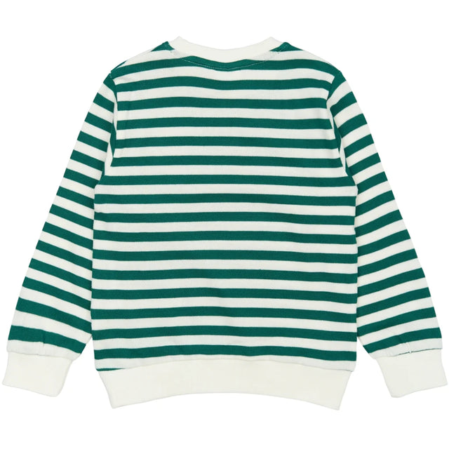 TNSTPer Sweatshirt - Alpine Green Striped