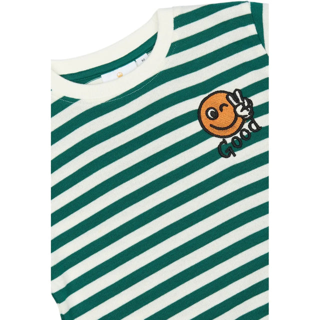 TNSTPer Sweatshirt - Alpine Green Striped