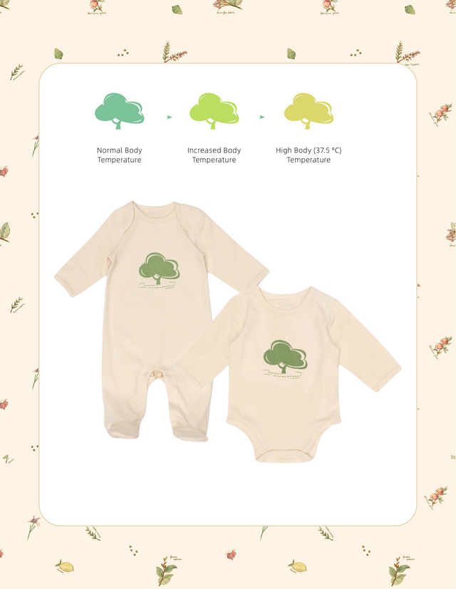 Blara Organic Gift Box At-Home Comfy Bundle (Pack of 2, Romper & Bodysuit)