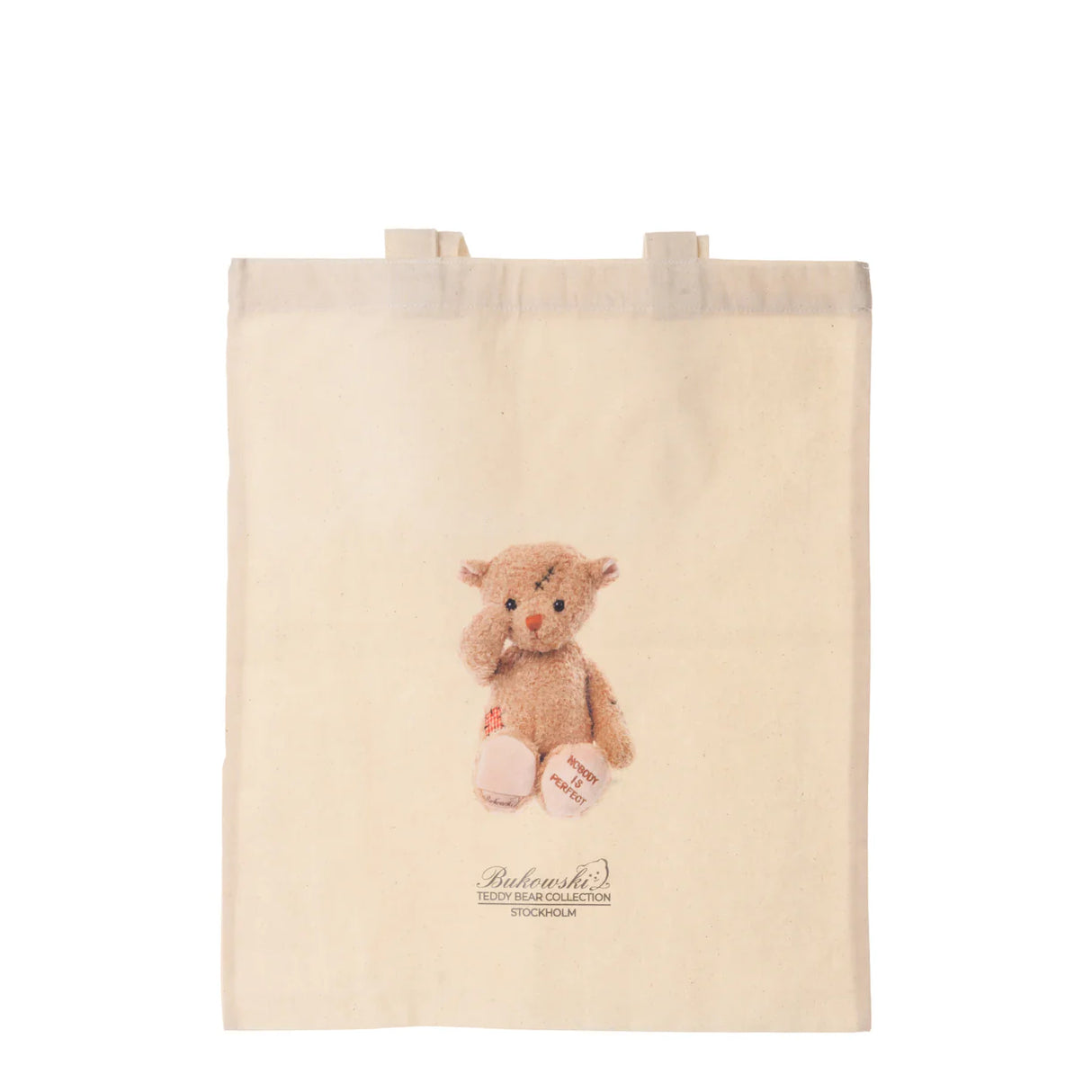 Bukowski Bears - Tote Bag -Nobody Is Perfect