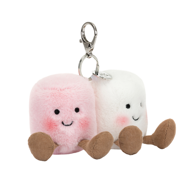 Jellycat Amuseables Pair Of Marshmallows Bag Charm