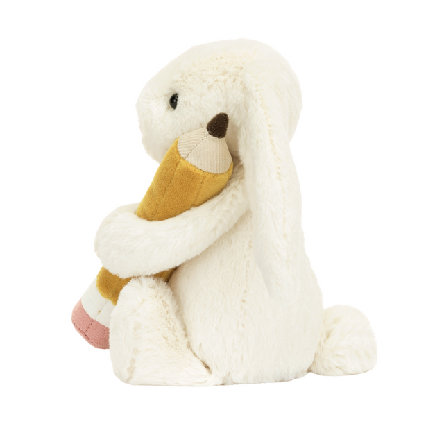 Jellycat Bashful Bunny With Pencil