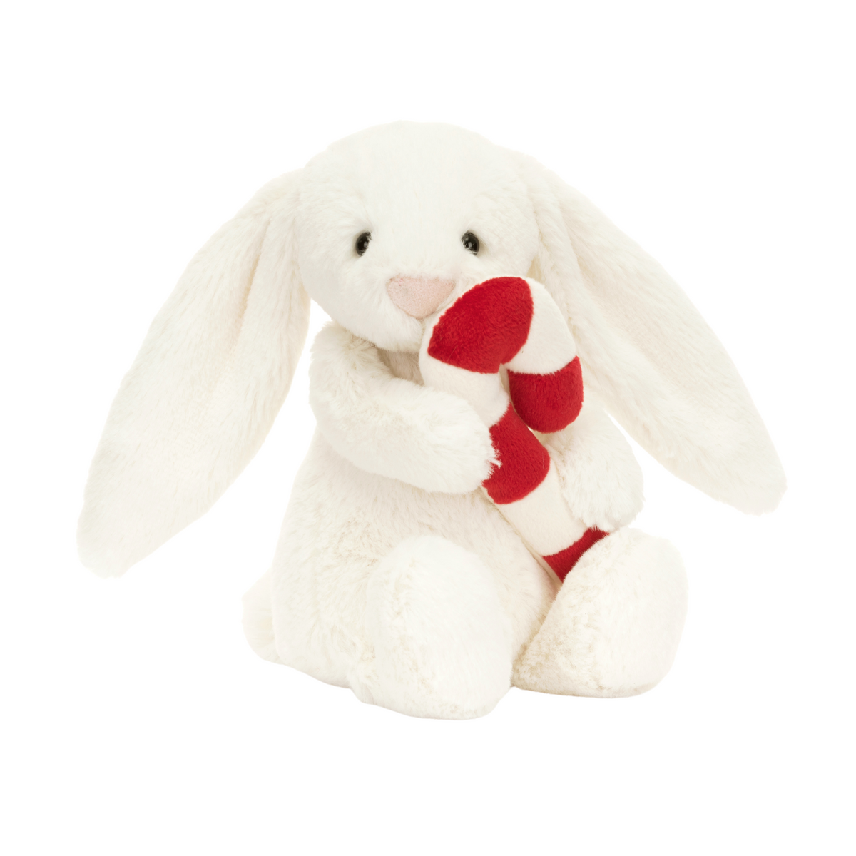 Jellycat Bashful Bunny With Candy Cane