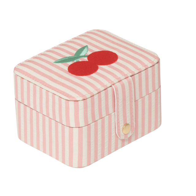 Rockahula Stripy Cherry Jewellery Box