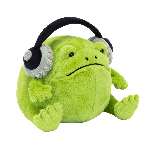 Jellycat Ricky Rain Frog Headphones