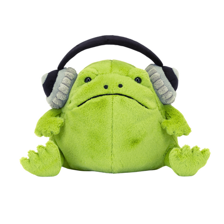 Jellycat Ricky Rain Frog Headphones