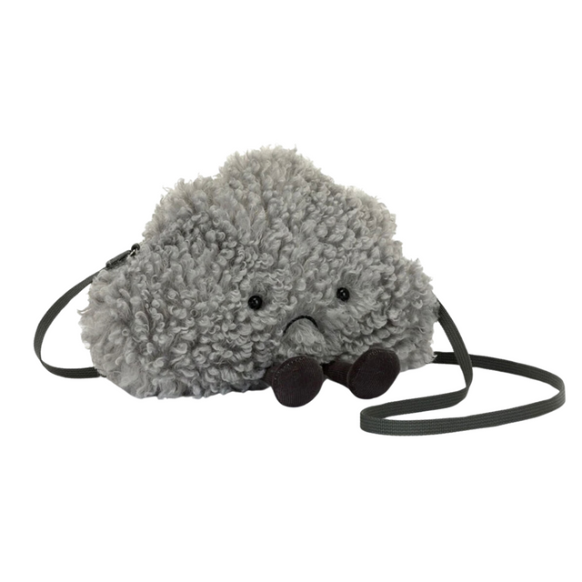 JellyCat Amuseables Storm Cloud Bag in store