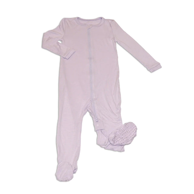 SB Bamboo Footed Sleeper w/ zipper (Violet)