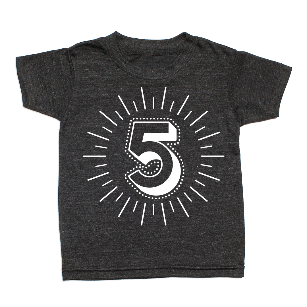 MILESTONE NUMBER T-SHIRT