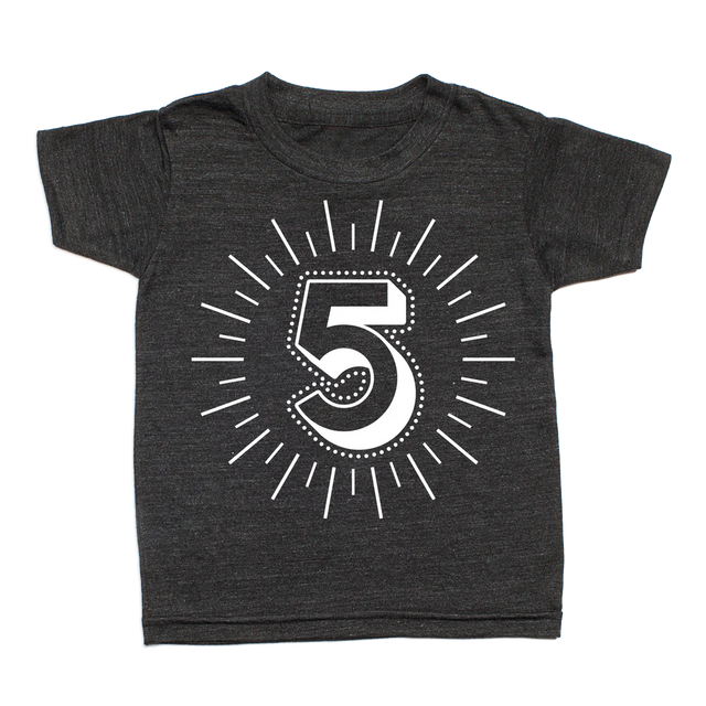 MILESTONE NUMBER T-SHIRT