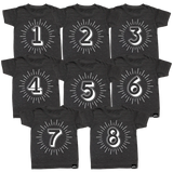 MILESTONE NUMBER T-SHIRT
