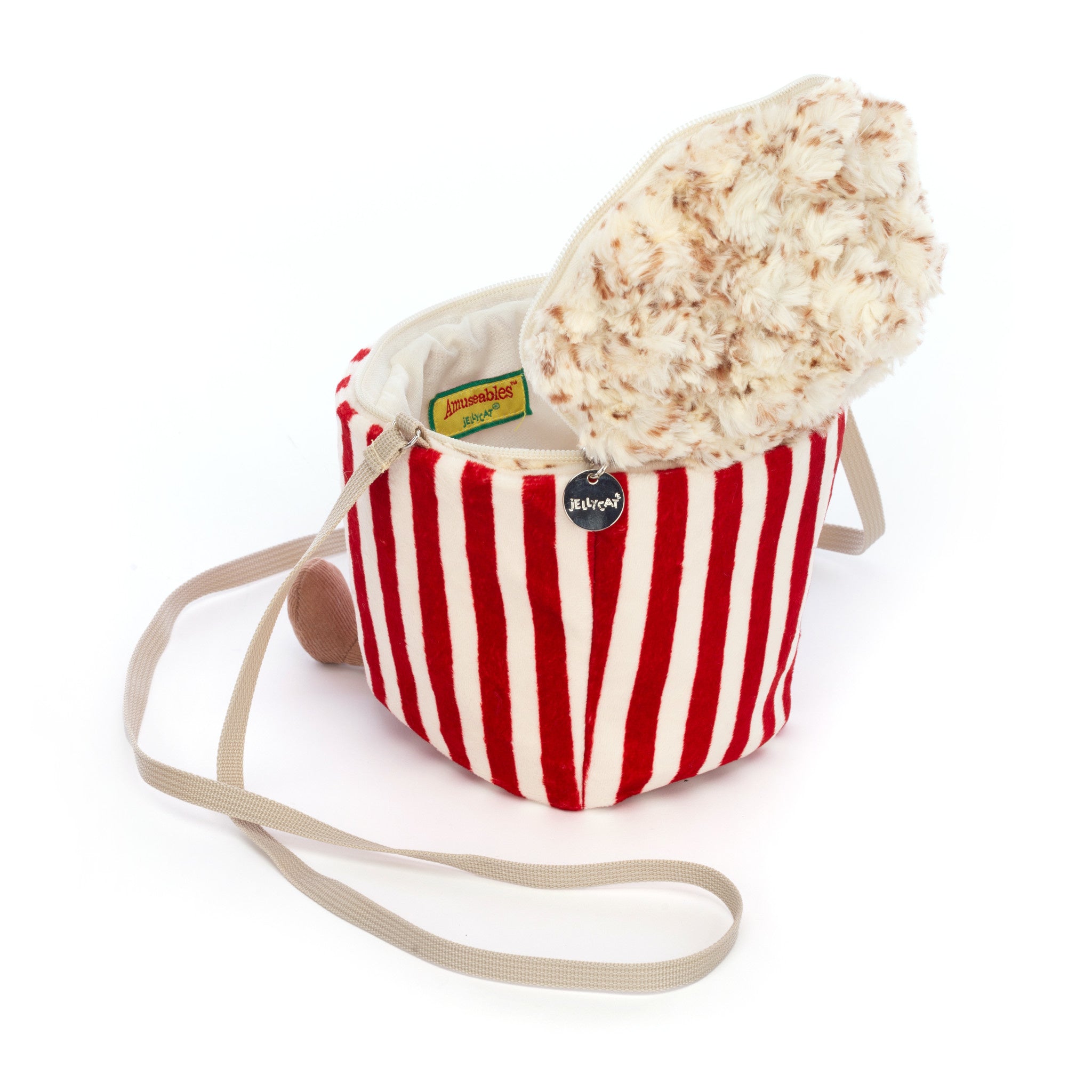 Jellycat Amuseable popcorn bag