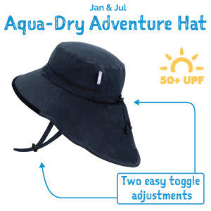 Jan & Jul Adult Aqua Dry Adventure Hat - Navy