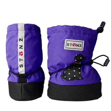 STONZ Booties - Polka Dog Purple