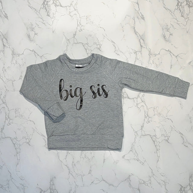 P&C Big Sis Crewneck (grey)